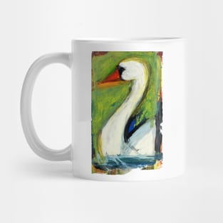The beautiful swan Mug